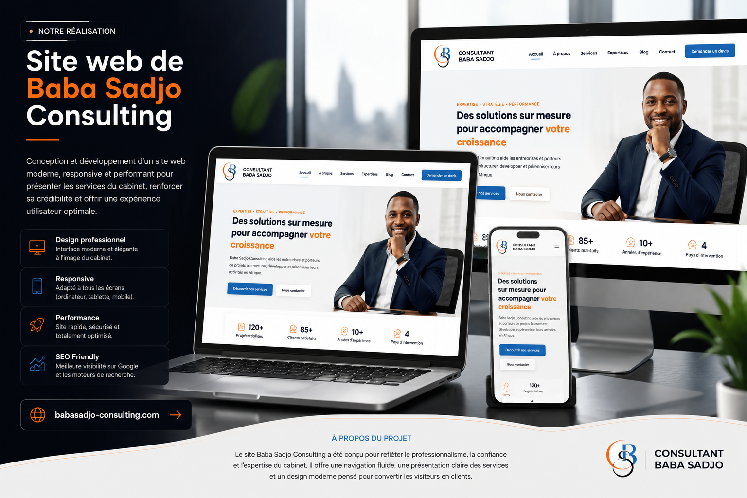 Site web Baba Sadjo Consulting
