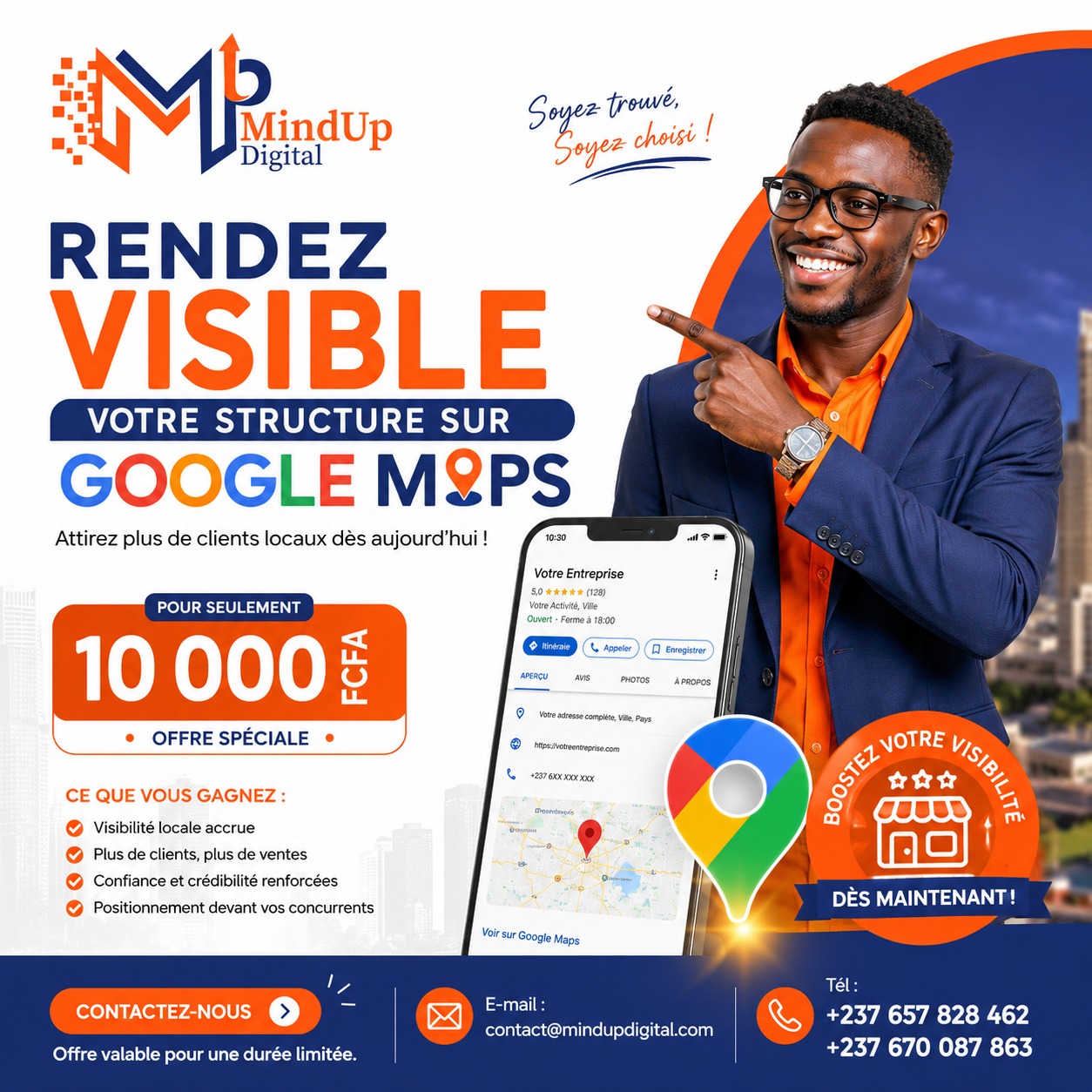 Création de visuels professionnels